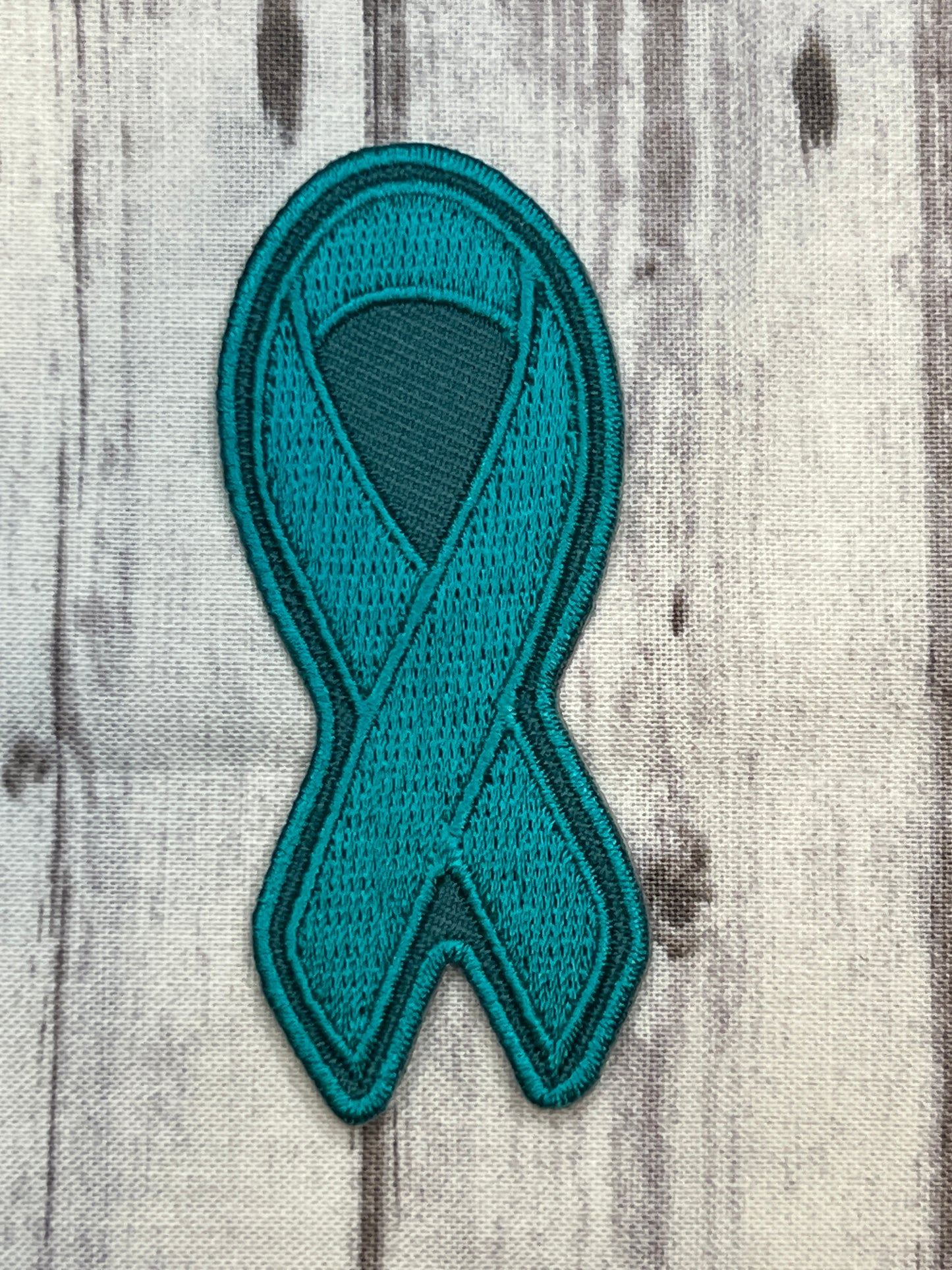 Teal PTSD Awareness Iron on Patch