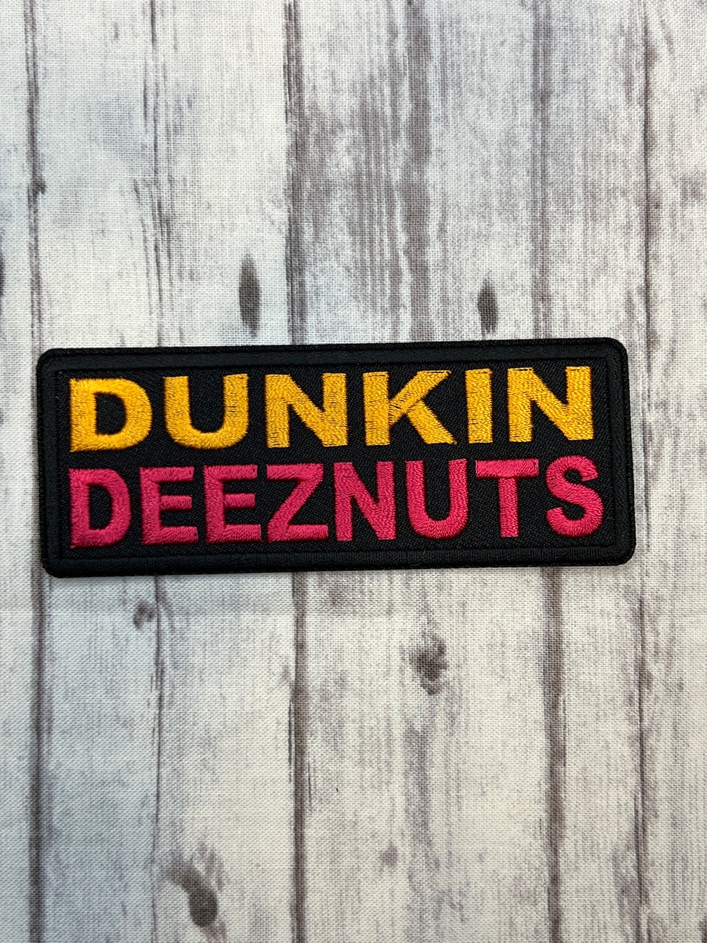 Dunkin Deeznuts Iron on patch