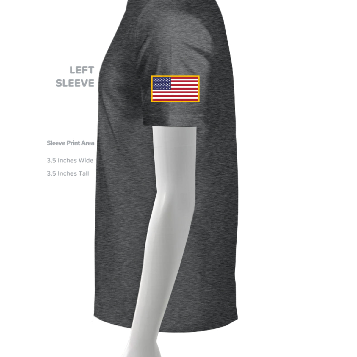 DARK HEATHER - G800 - SLEEVE_LEFT