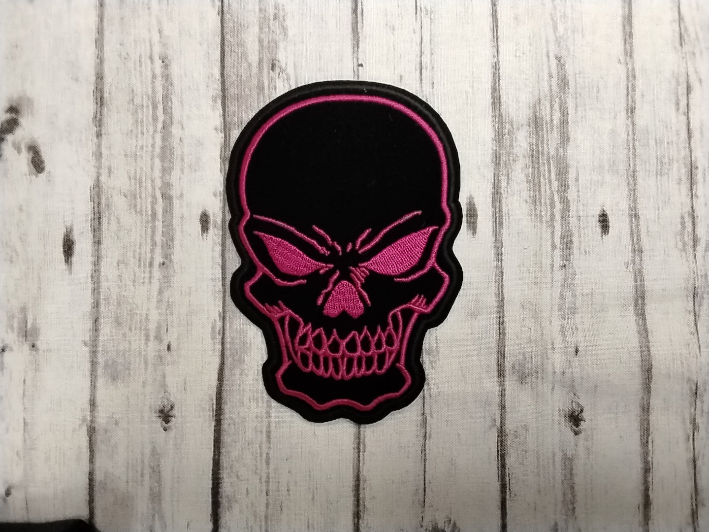 Pink Skull patch