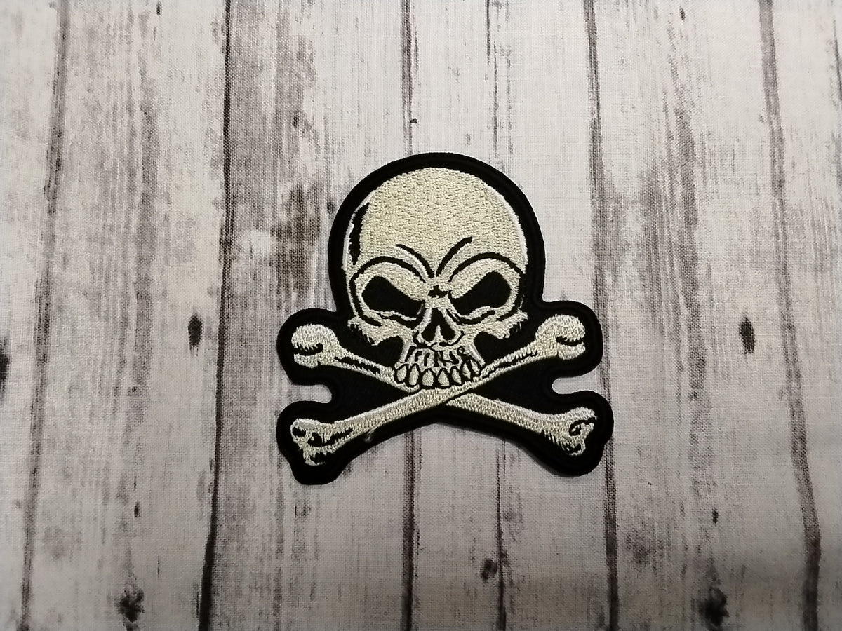 Cross Bone Skull patch
