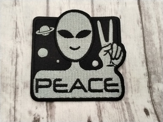 Peace alien patch