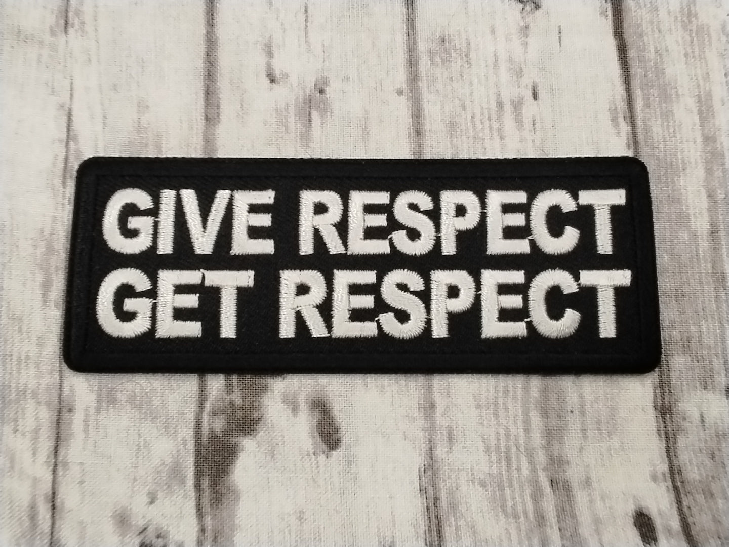 Give Respect, Get Respect Patch