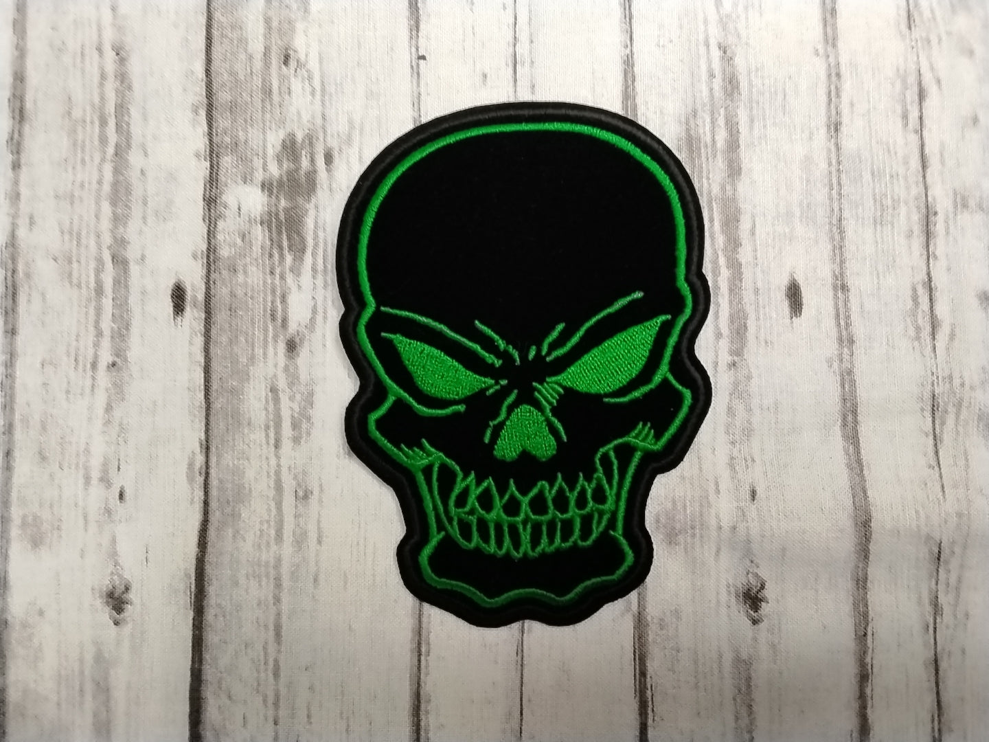 Green Skull patch
